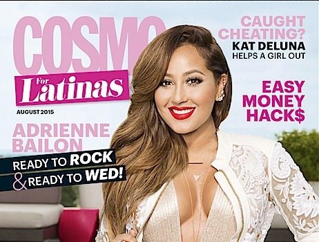 Adrienne Bailon Hated Her Breast Implants: ‘I had my breasts done when I was 19.’ + See Her Cosmo Latina Cover!