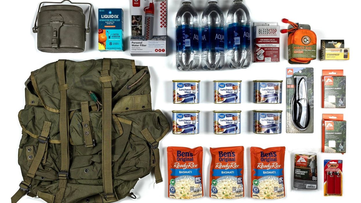 Build a basic 2-person, 72-hour emergency kit for $115