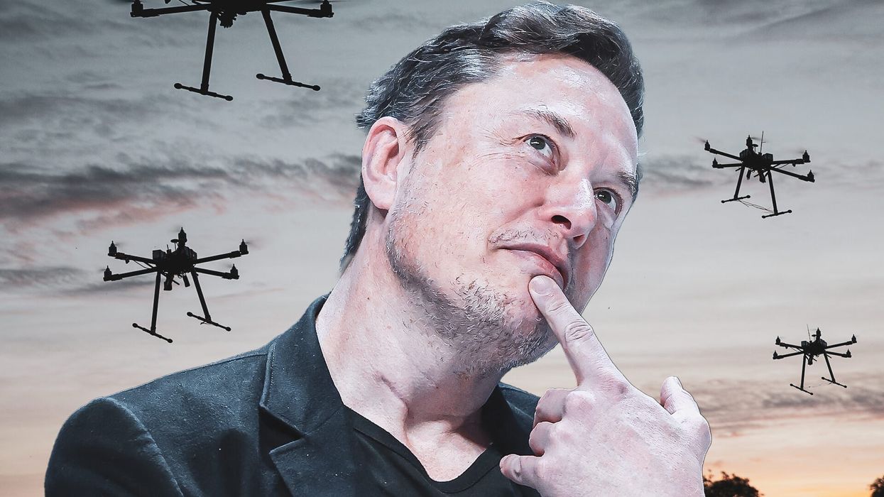 Elon Musk has said NOTHING about the mysterious drones. Here’s why that’s weird.