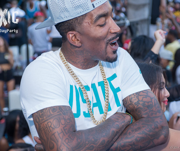 [Photos] Kevin Durant, Trinidad James & JR Smith Hit Toxic Day Party