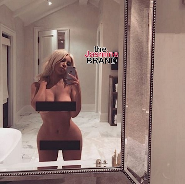 Kim Kardashian Strips Naked For Instagram [Photo]