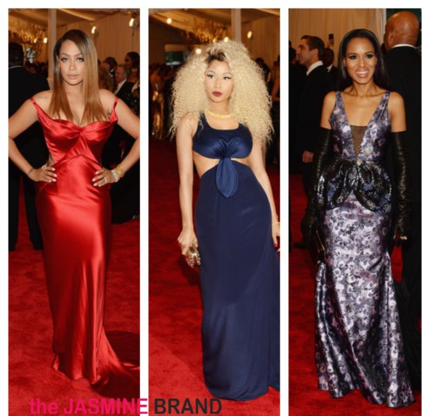 Big Hair, Big Gowns & Baby Bumps Take Over Met Gala: Kim Kardashian, Nicki Minaj, Beyonce & More Pretty Faces