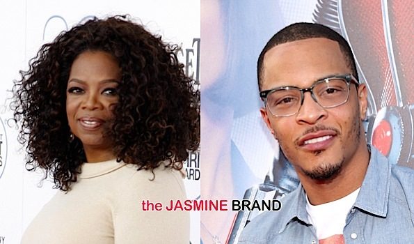 Oprah Reacts to T.I.’s Comments About A Woman President: Honey, hush your mouth.