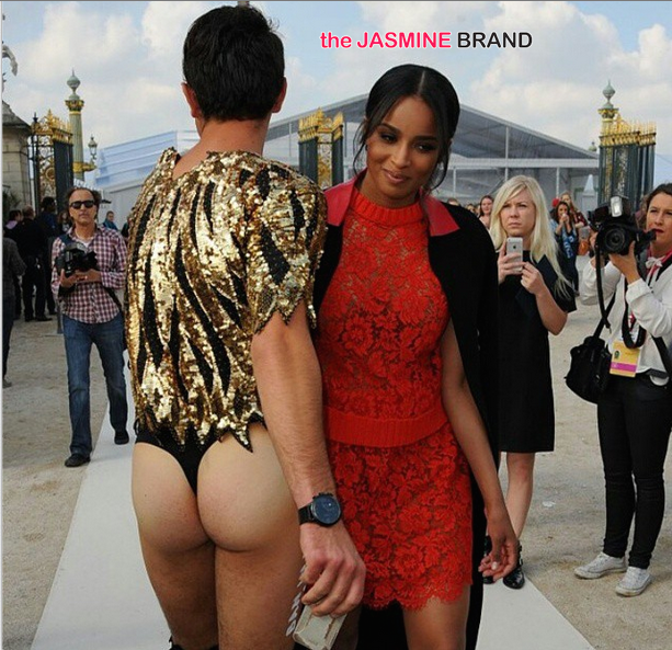 Awkward Much? Ciara Becomes Vitalii Sediuk’s Latest Red Carpet Victim … Nice Thong