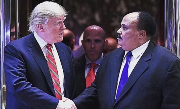 Dr. King’s Son Meets With Trump On MLK Day [VIDEO]