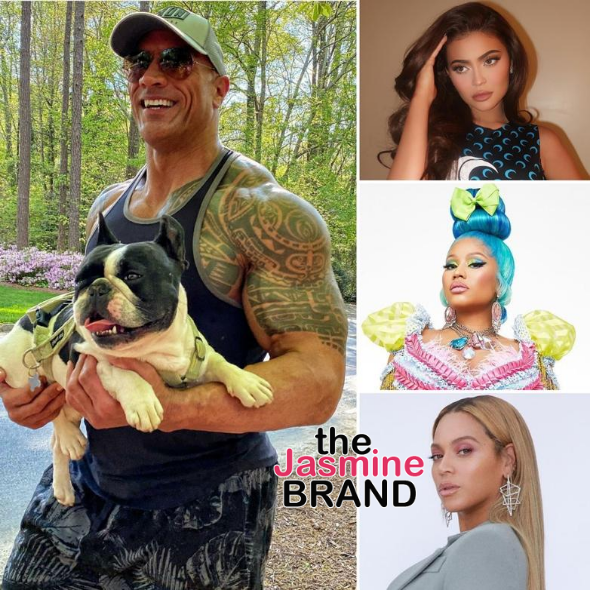 Nicki Minaj, Beyonce Make Top 10 Highest-Paid Celebs On Instagram+ Dwayne ‘The Rock’ Johnson Dethrones Kylie Jenner From Number 1 Spot!